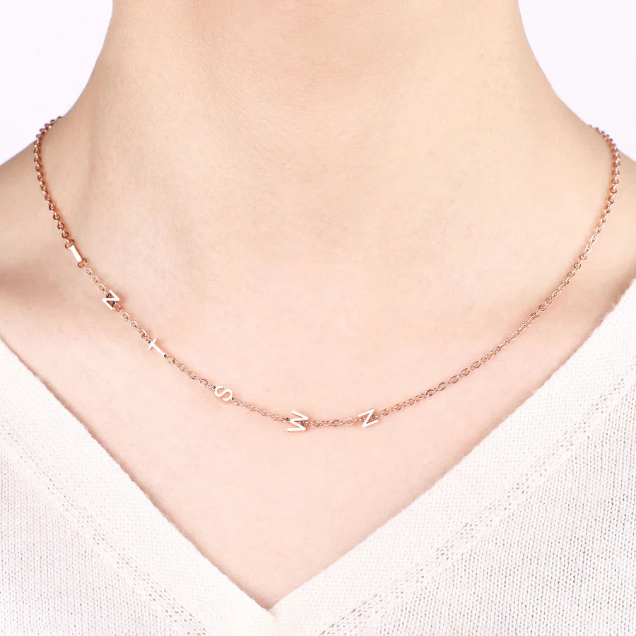 Letters Necklace